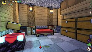 हॉर्नीक्राफ्ट पैरोडी हentai गेम में मोटा लंड वाला पिगलिन हैपी एंडिंग