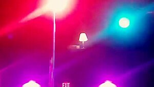 New Stripper Video in Knee Highs with Ripped Clothes