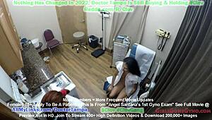 Watch Clov Angel Santana's First Gyno Exam on Hidden Cam!