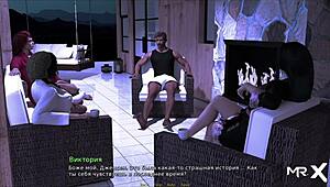 retrieving the past in lake house shower e1 18, cartoon game with bathing scenes 🛁