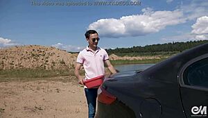 what's hotter than a gay car wash with huge cumshots?