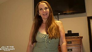 Ever tried sharing a bed with a hot big ass milf step mom?