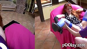 French babe’s huge tits bounce during intense titfuck with cum finish