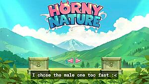 Check out this horny orc face-sitting a lucky boy in the game! 😈