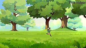 Check out this horny orc face-sitting a lucky boy in the game! 😈