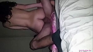 gf rides a stranger in wild cowgirl action