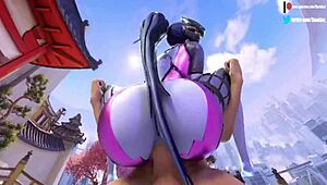 Watch this explosive Overwatch porn compilation with creampies and anal action!
