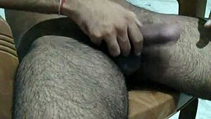 Indian Desi Guy Explores Solo Action in Homemade Clip