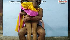 Hot chat about cheating wife, mature Indian aunt के साथ hard banging