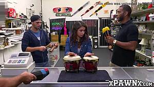 Pawnee Babe Kitty Catherine Nailed Hard in Back Office