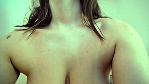 Curvy beauty masturbates on webcam in cosplay costumes