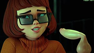 velma hunts fresh mysteries with steamy doggystyle action