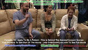 Watch Clov Angel Santana's First Gyno Exam on Hidden Cam!