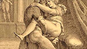 Vintage erotic illustration brings back steamy memories. Love this retro vibe! 😍