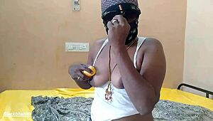 Indian Wife Cheats with Horny Husband on Country Ranch Scene