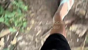 Orgy with four well-endowed young guys