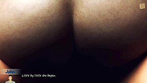 Big City Pleasures 52 - Jessy Gives Footjob to Monster Cock