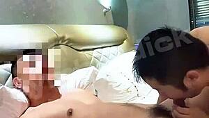 Couple Gay Asian Amateur Fucking Bareback