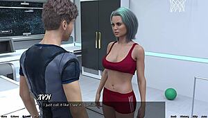 Stranded In Space: Basketball Against Femdom Mistress