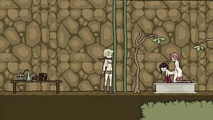 flower fairy part 5 scenes playthrough in anime cartoon