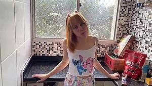 सौतेले पापा को कॉफी के बाद टाइट गांड मुख्य कोर्स चाहिए