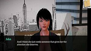 I explore my new family dynamics in this erotic 3D cartoon adventure.