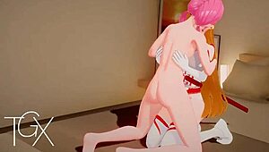 asuna in futanari sex anime hentai