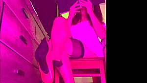 Does paulette lerouge look sexy in stilettos and stockings?