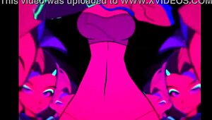 Moikaloop Sexy Dance In Anime Style.