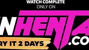 I-I can't believe my busty classmate begged for sex after our breakup, fingering herself in this hentai subtitled video.