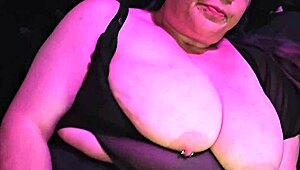 I'm being so naughty on live stream, showing my big natural tits and pussy to everyone, oh god I can't believe I'm doing this