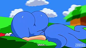 Zaviel Animation Brings Sonia the Slughot to Life in Wild Scenes