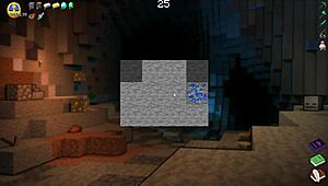 Hornycraft Hentai Parody: Intense Public Creampie in Crowd