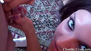 Only we can unlock your chastity device after intense teasing and humiliation.