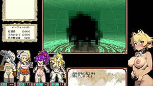 feeling the thrill in this dungeon game with bitches