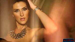 big boobs milf strips in black lingerie miranda nicole