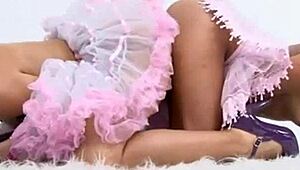 topless colombian ballerina teen 18+ fingers petite brunette lorie in flexible lesbian teasing