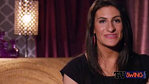 these American couples get wild, hosing each other down before a steamy party foreplay.