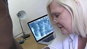 Agedlove Mature Lacey Starr Takes on Big Black Cock