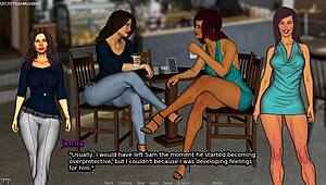 Cuckold Husband Watches Man Grope Wife's Big Ass in 3D Hentai