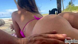 uh, she begged for sunscreen then got so wet... he came tons in my mouth