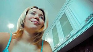 I Convinced Her To Clean The Kitchen In Cosplay