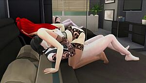 My Goth Girlfriend: The Sims 4 Futa Adventure Unfolds