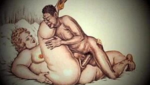 vintage erotic drawings with a timeless sensual charm