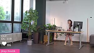 Wow, come watch me masturbate with toys, handyman!