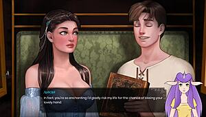 Naked elf has fun in this legend