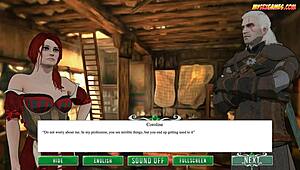 The witch fulfills the fuck wish with blowjob and sex