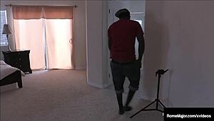 Black Bull Rome Major Dark Dicks Brianna Bentley in WC. Hard Riding and Cum in Mouth!