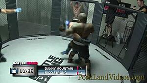 हॉट ब्रूनेट इसिस लव बैटल बैंग विजेता के साथ डाउन एंड डर्टी होती है