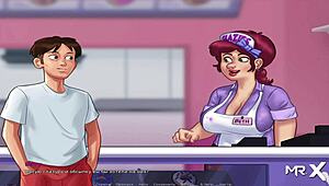 The Milf's 69 at Work in Summertime Saga